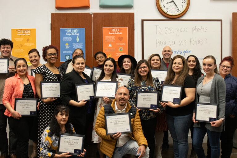 ELE Parents Graduate from United Way’s Digital Literacy Computer Course